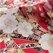 TISSU JAPONAIS NAKA FABRICS - 1100-1B - 100% COTON - 110 CM