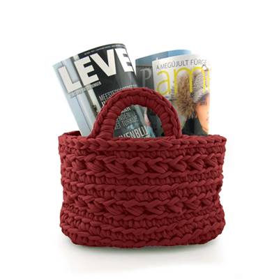 KIT PANIER REVISTO HOOOKED - BORDEAUX MARSALA