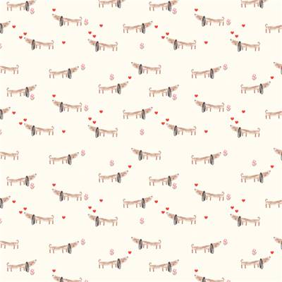 TISSU DASHWOOD STUDIO - BERTIE 2601 FLIRTY BERTIE - COTON - 110 CM