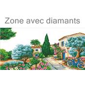 KIT BRODERIE DIAMANT - LA PROVENCE 