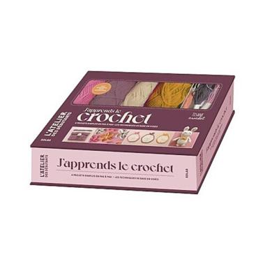 COFFRET J'APPRENDS LE CROCHET