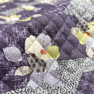 TISSU MATELASSE KURENAI 13100-3E - COTON-POLYESTER  - 110 CM 