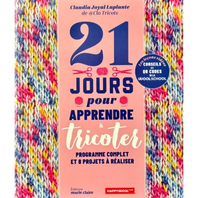 21 JOURS POUR APPRENDRE A TRICOTER