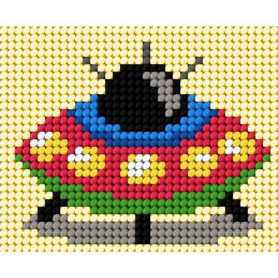 KIT DEMI POINT ENFANT 17 X 20,5 CM - LA SOUCOUPE VOLANTE