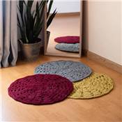 KIT TAPIS MANDALA HOOOKED - MAROON RUST