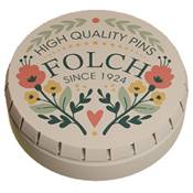 EPINGLES COUTURE SUPER FINES - BOITE DE 25G - TISSU DELICAT - FOLCH