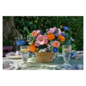 COFFRET FLEURS DE FETE EN PAPIER CREPON