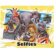 KIT BRODERIE DIAMANT - SELFIES ANIMAUX DE LA SAVANE 