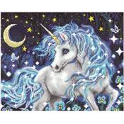 KIT BRODERIE DIAMANT SQUARES - MOONLIGHT UNICORN