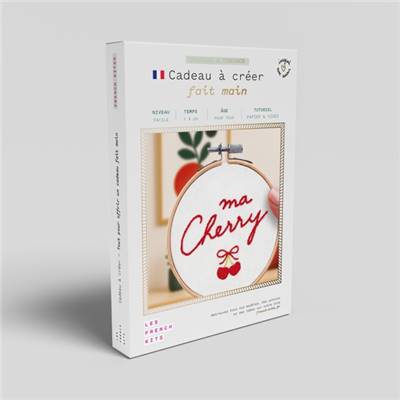 FRENCH'KITS - BRODERIE DÉCORATIVE - MA CHERRY
