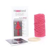 KIT MACRAMÉ HOOOKED - SAPIN DE NOEL - CORAIL