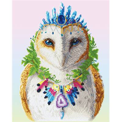 KIT BRODERIE DIAMANT - BOHEMIAN OWL