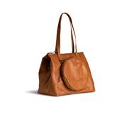 SHOPPER AVEC RANGEMENT EXTERIEUR MUUD - FRO - WHISKY