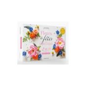 COFFRET FLEURS DE FETE EN PAPIER CREPON