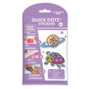 KIT BIG DOTZ 2 STICKERS PLANETE COCCINELLE - QUICK DOTZ BROD. DIAMANT