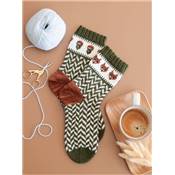 LE GUIDE DES CHAUSSETTES AU TRICOT JACQUARD - LYSANDRE