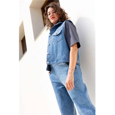 PATRON COUTURE FEMME - I AM GOLD - VESTE EN JEANS - 18 VARIATIONS