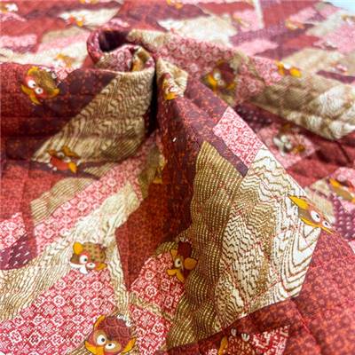 TISSU MATELASSE KURENAI 13100-1B - COTON-POLYESTER  - 110 CM 