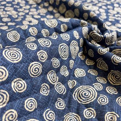 TISSU MATELASSE KURENAI 36560-5A - COTON-POLYESTER  - 110 CM 