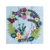 COLLAGES FLORAUX AU CROCHET