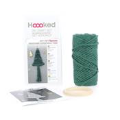 KIT MACRAMÉ HOOOKED - SAPIN DE NOEL - VERT