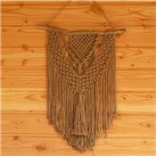 KIT MACRAME SUSPENSION MURALE BRIONI HOOOKED - TEAK