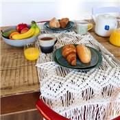 KIT MACRAME CHEMIN DE TABLE CAIRO HOOOKED - WHITE