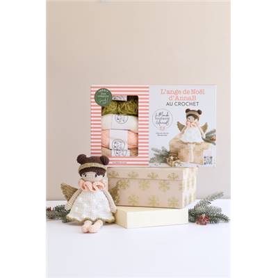 COFFRET L'ANGE DE NOEL D'ANNA B AU CROCHET