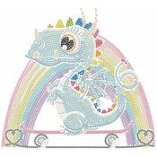 COFFRET ACTIVITE BRODERIE DIAMANT DOTZIES - DRAGON SKATE