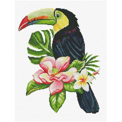 NO COUNT CROSS STITCH - TOUCAN