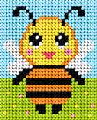 KIT DEMI-POINT ENFANT 17 X 20,5 CM - PETITE ABEILLE