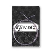 CABLE INTERCHANGEABLE CHIAOGOO SWIV360 SILVER SMALL (S) - 55 CM