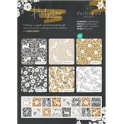 TISSU DASHWOOD STUDIO - HEDGEROW 2614 - COTON - 110 CM