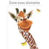 KIT BRODERIE DIAMANT - BONJOUR LA GIRAFE