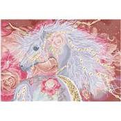 KIT BRODERIE DIAMANT - LICORNE FLORAL