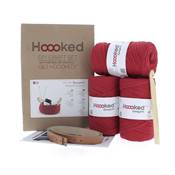 KIT PANIER PANAMA HOOOKED - ROUGE