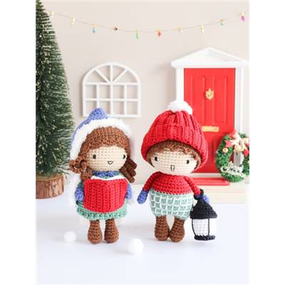 POUPEES & AMIGURUMIS DE NOEL SO BRITISH AU CROCHET - 20 CREATIONS