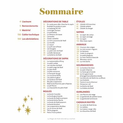 LA MAGIE DE NOEL D'ANNA B AU CROCHET - 72 CREATIONS ENCHANTEES