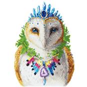 KIT BRODERIE DIAMANT - BOHEMIAN OWL