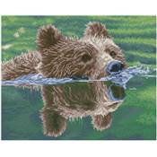 KIT BRODERIE DIAMANT SQUARES - GRIZZLY SWIM