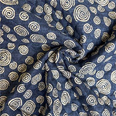 TISSU MATELASSE KURENAI 36560-5A - COTON-POLYESTER  - 110 CM 