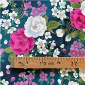 TISSU JAPONAIS NAKA FABRICS - 1400-D - 100% COTON SATINE - 110 CM