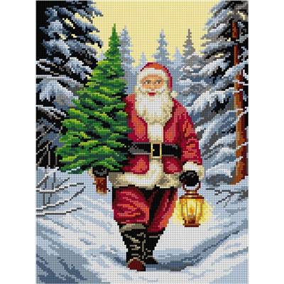 CANEVAS BLANC - PERE NOEL