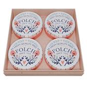 COFFRET 4 BOITES 25G - EPINGLES COUTURE N6 TISSU LEGER MOYEN - FOLCH