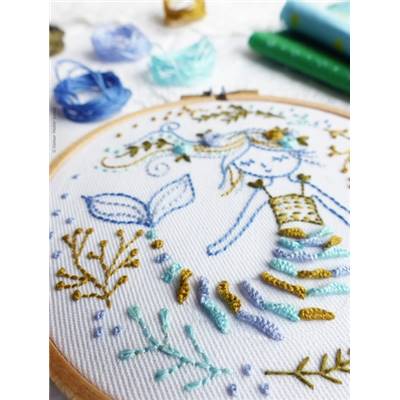 MERMAID DREAMS - KIT BRODERIE 16X16CM - TAMBOUR NON INCLUS - TAMAR NY